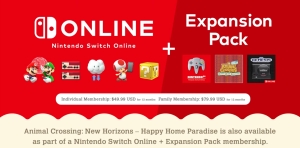Expansion pack for Switch Online